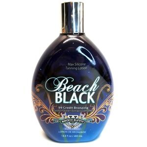 Beach Black‎ Tan Asz U Tanning Lotion 13.5 oz 99 Credit Indoor Silicone Bronzer